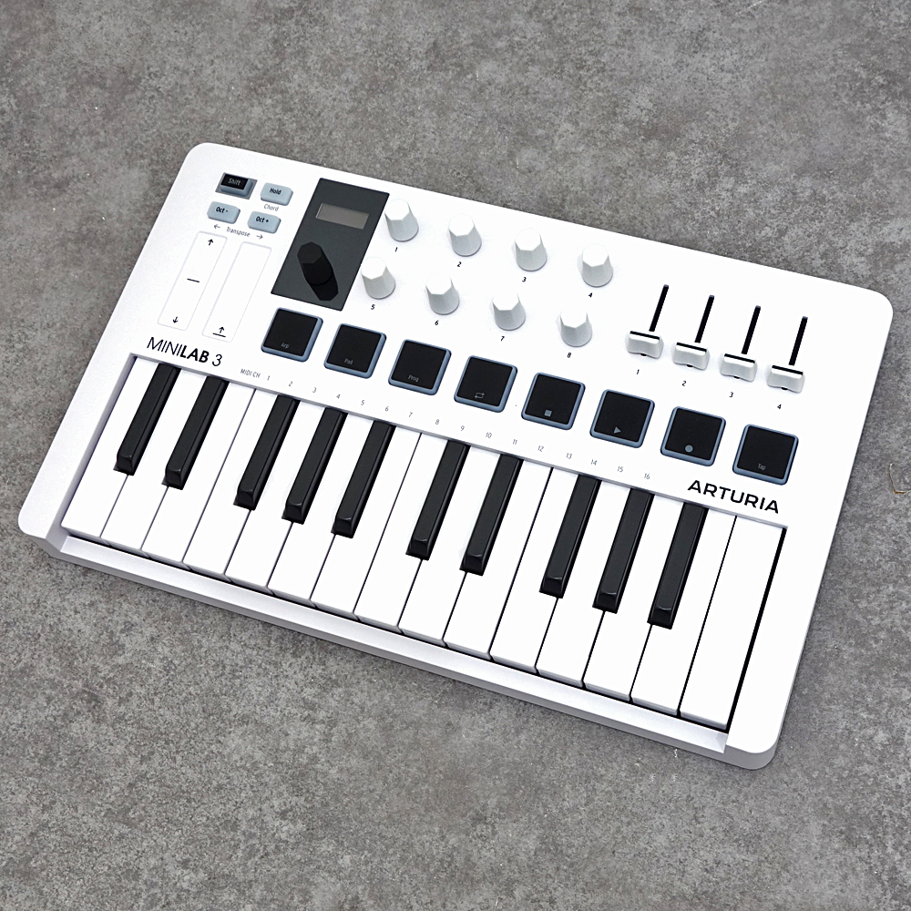 Arturia MiniLab 3 WH【箱ダメージ特価】（B級特価/送料無料）【楽器