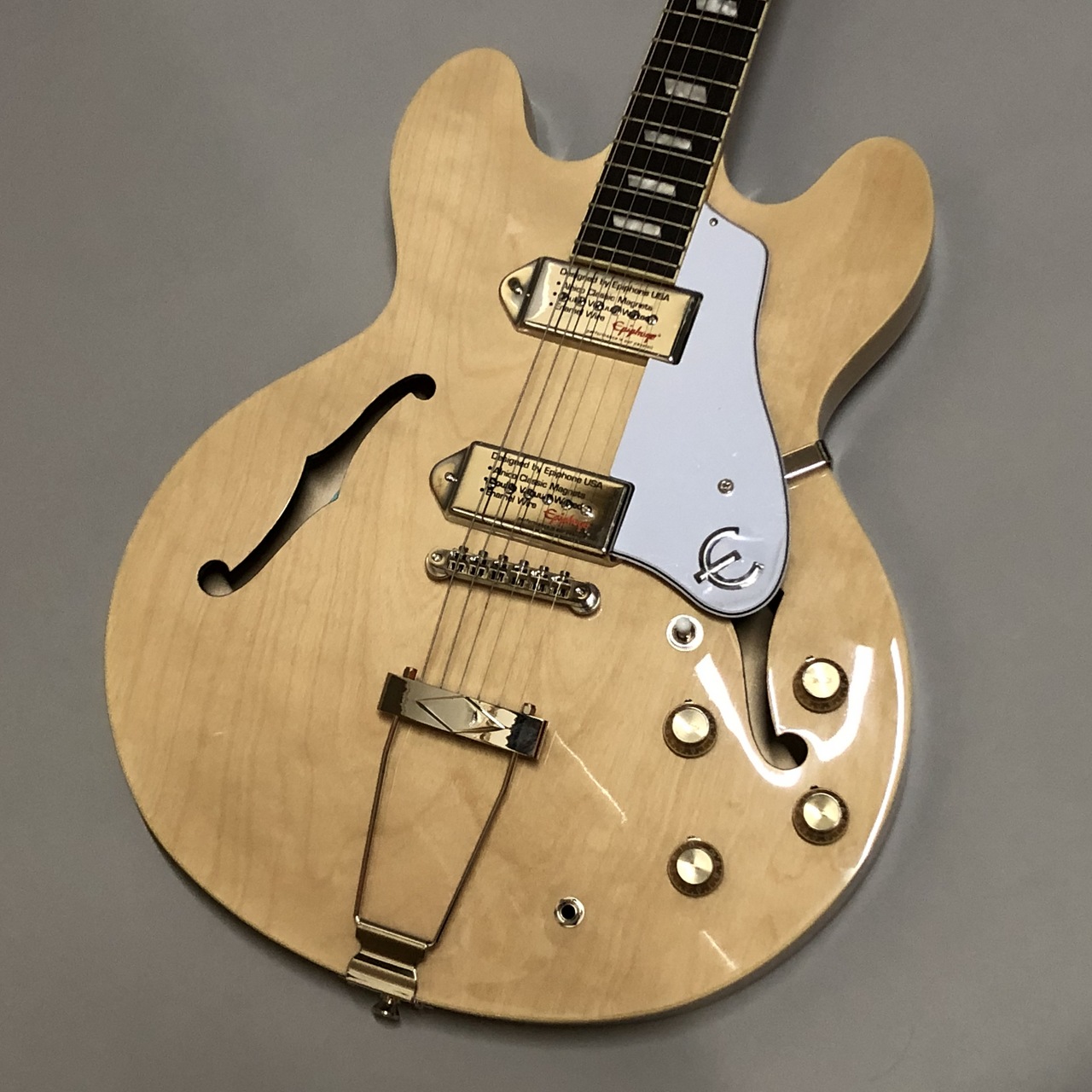 標準保証 Epiphone Casino NA カジノ ナチュラル エレキギター