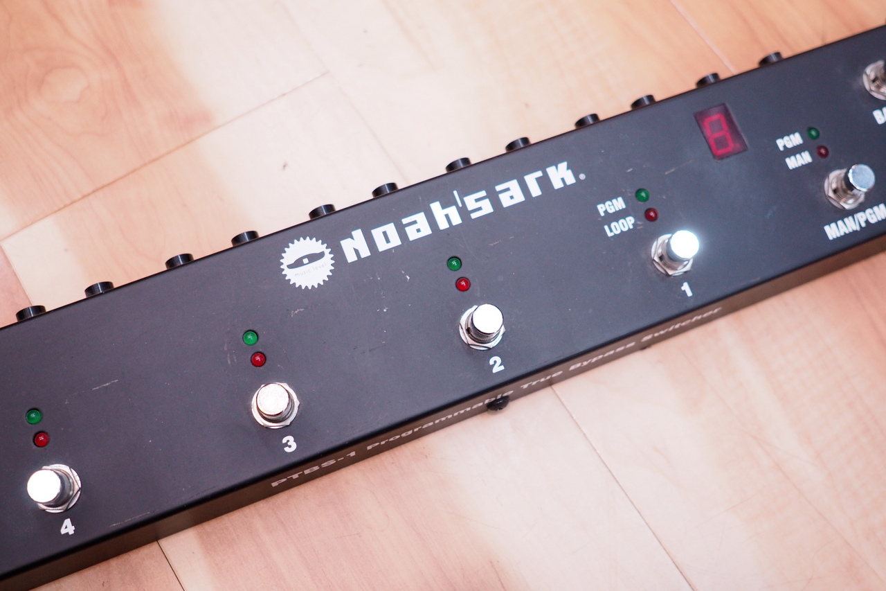 Noah'sark PTBS-1 Programmable True- Bypass Switcher（中古）【楽器