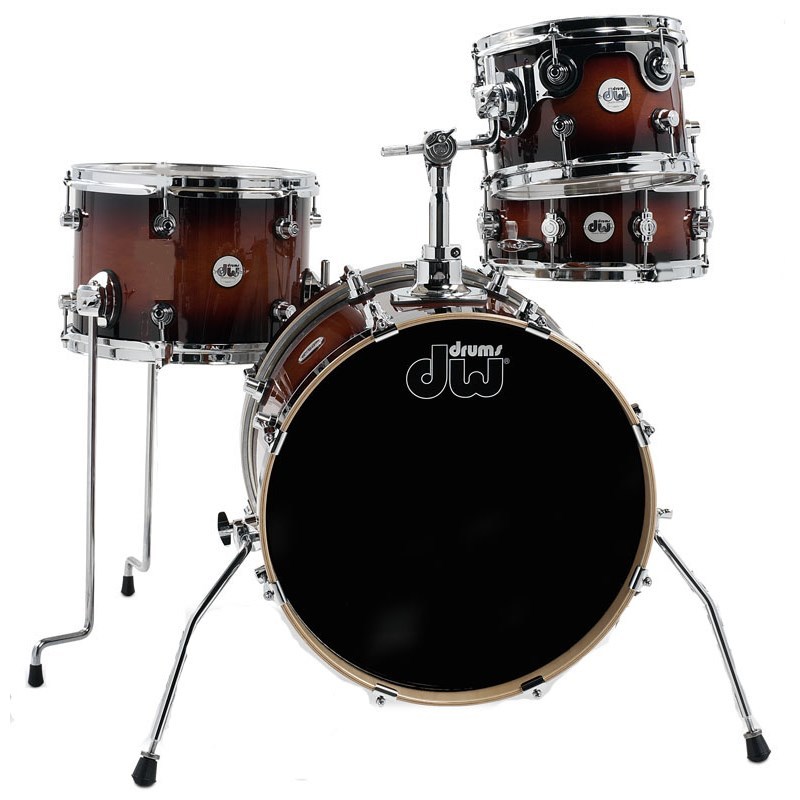 dw Design Series MINI PRO 4pc Shell Pack-18/13 Tobacco Burst [DW