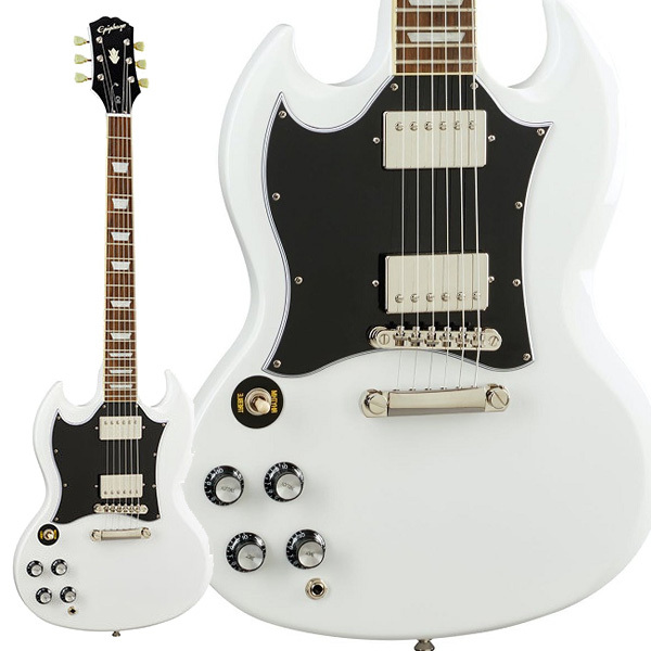 Epiphone SG Standard Left Handed Lefty Alpine White エレキギター