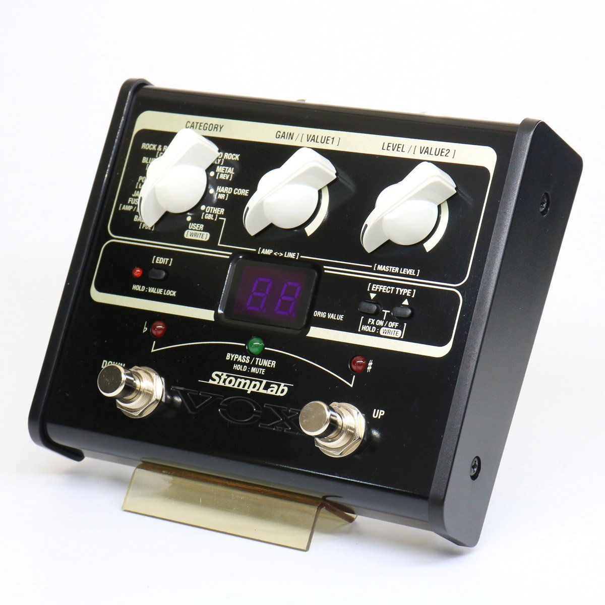 VOX StompLab IIG エレキギター用 マルチエフェクター VOX SL1G StompLab 1G マルチエフェクター アダプターセット
