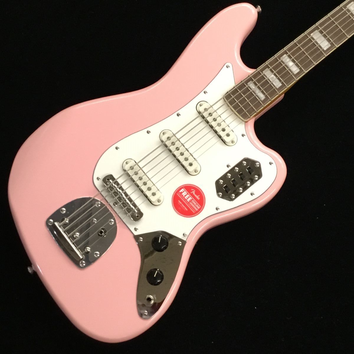 Squier by Fender FSR Classic Vibe Bass VI LRL Shell Pink 6弦ベース ...