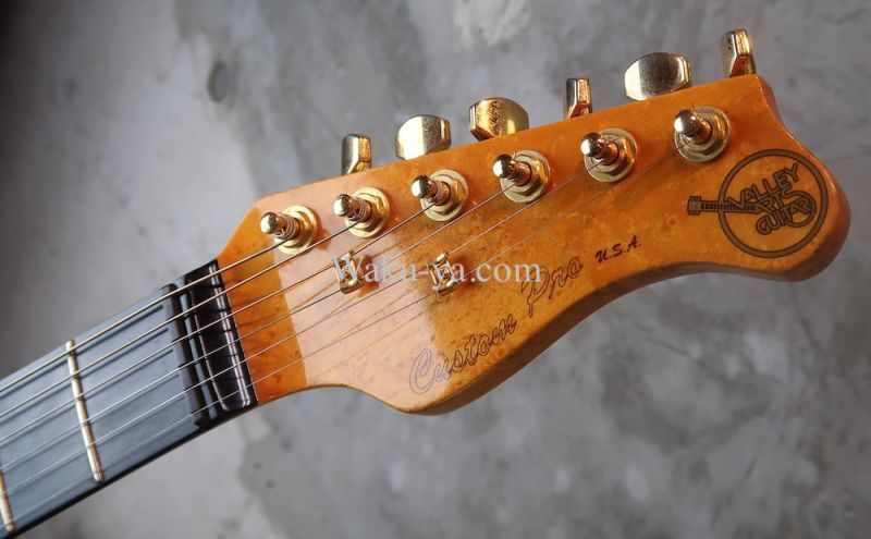 Valley Arts / Custom Pro USA / H-S-H Quited Maple / Natural Amber ...