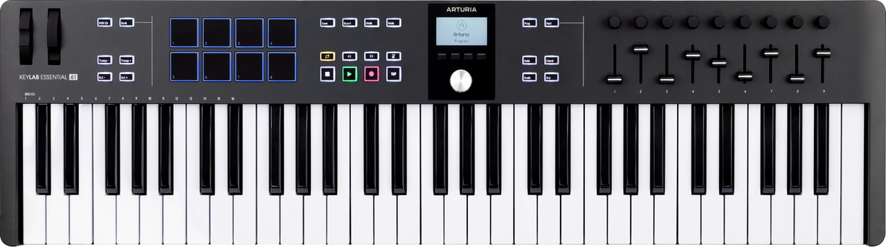 Arturia KEYLAB ESN 61 MK3 BK【ローン分割手数料0%(12回迄)】（新品