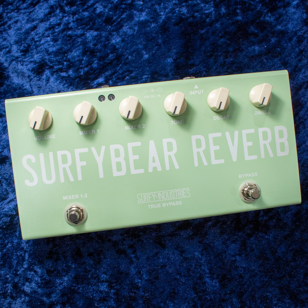 Surfy Industries SURFYBEAR COMPACT REVERB UNIT Surf Green（新品