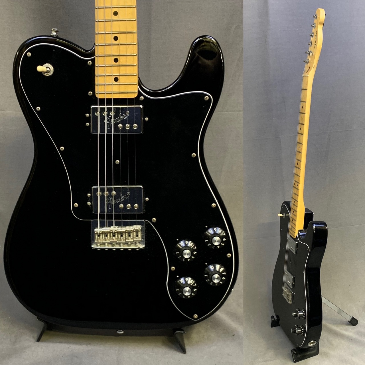 Fender American Professional Telecaster Deluxe SHAW MN BLK 2017年