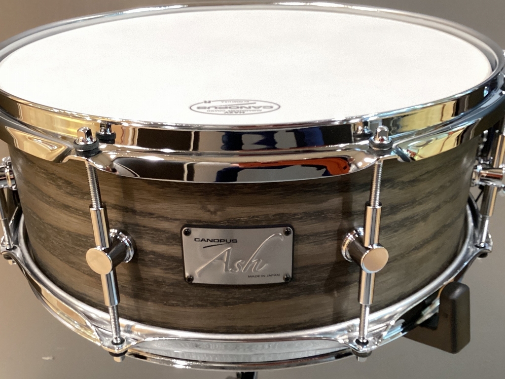 canopus アッシュシェルスネアドラム AH-1455（新品/送料無料）【楽器 