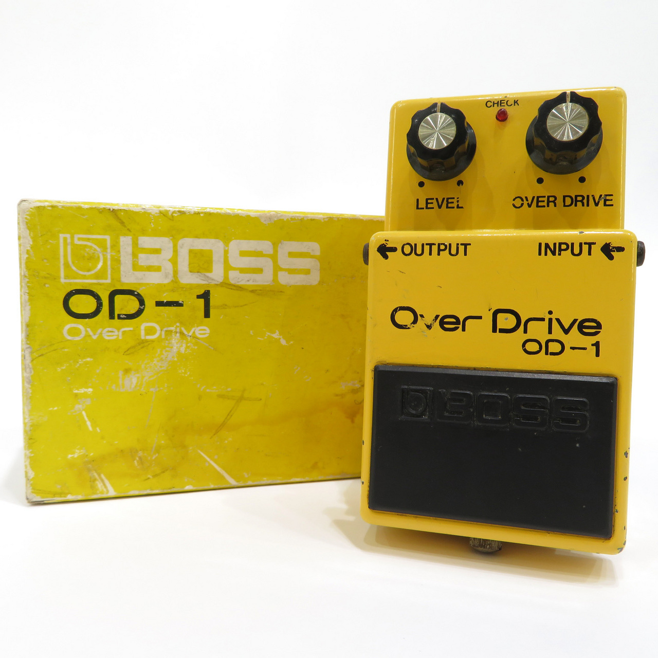 エフェクターBOSS Over Drive OD-1 銀ネジ RC3403ADB OD－1