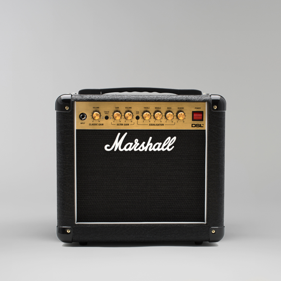 Marshall DSL1H 1W真空管ヘッドアンプ チューブアンプ - アンプ