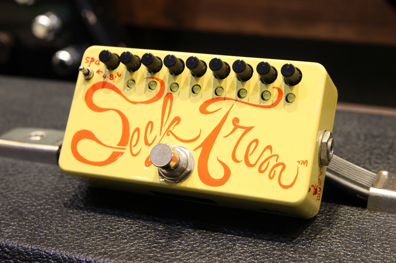 Zvex ズィーベックス Hand-Painted Seek Trem Tremolo ギター