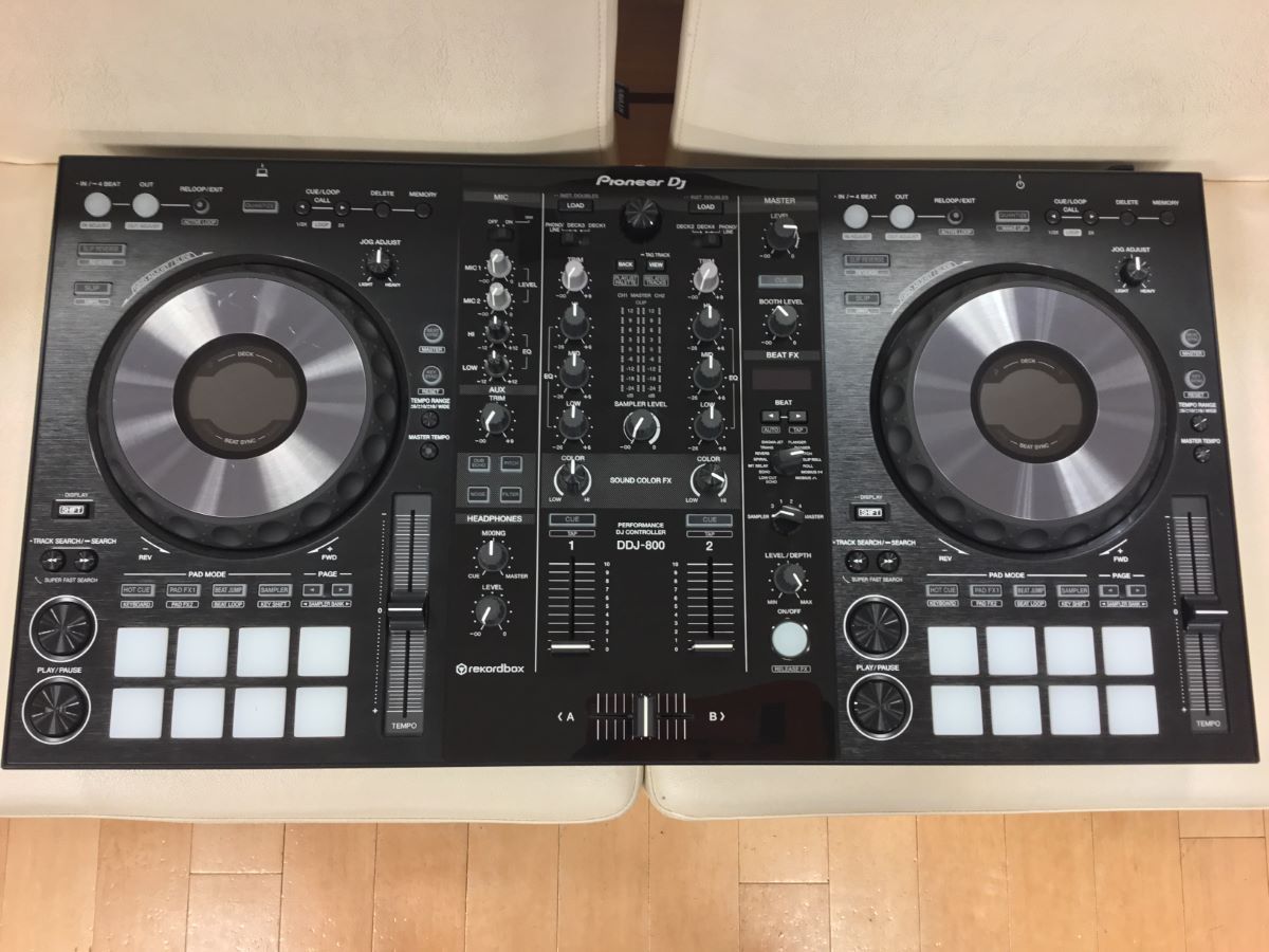 Pioneer DDJ-800 rekordbox専用 パフォーマンス DJコントローラー