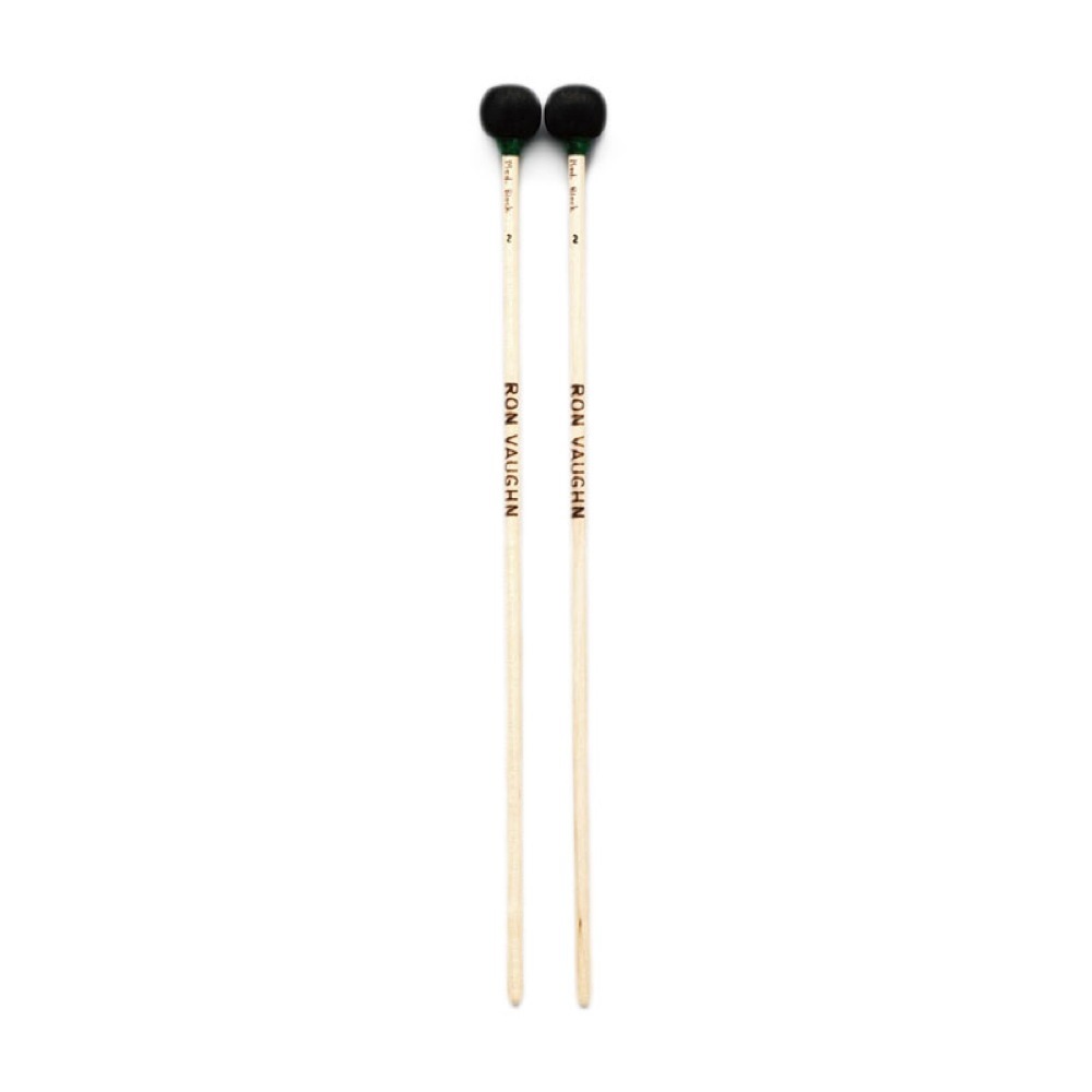 Ron Vaughn RVN-MBM2B Medium Block Mallets ウッドブロックマレット