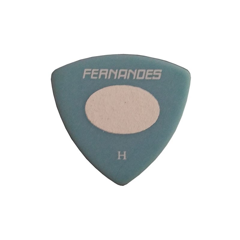 FERNANDES P-100SL [SLIPLESS PICKS] [TRIANGLE] (AQUA BLUE) ×10枚セット  (ハード)（新品）【楽器検索デジマート】