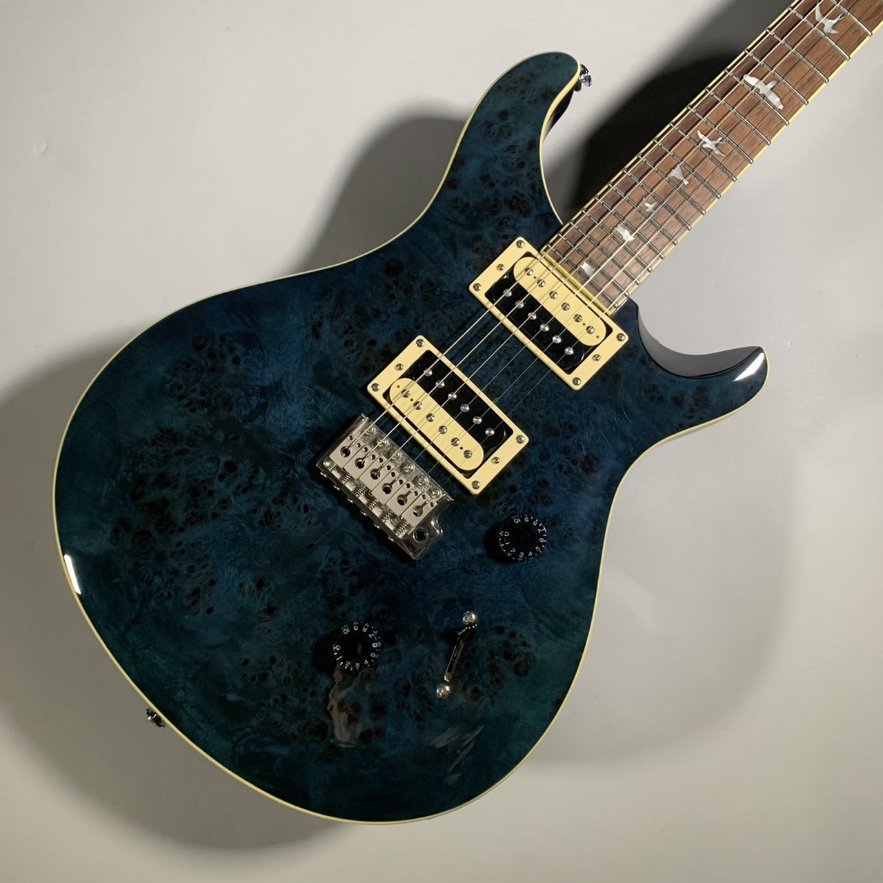 Paul Reed Smith(PRS) SE CUSTOM 24 Poplar Burl Whale Blue 【現物