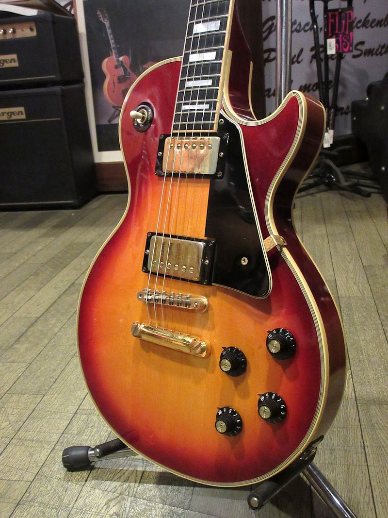 Gibson 1975 Les Paul Custom Cherry Sunburst（ビンテージ）【楽器