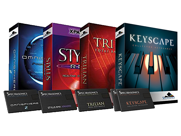 SPECTRASONICS Stylus RMX Xpanded × Trilian × Omnisphere 2 × Keyscape【台数限定特価 】（新品特価/送料無料）【楽器検索デジマート】