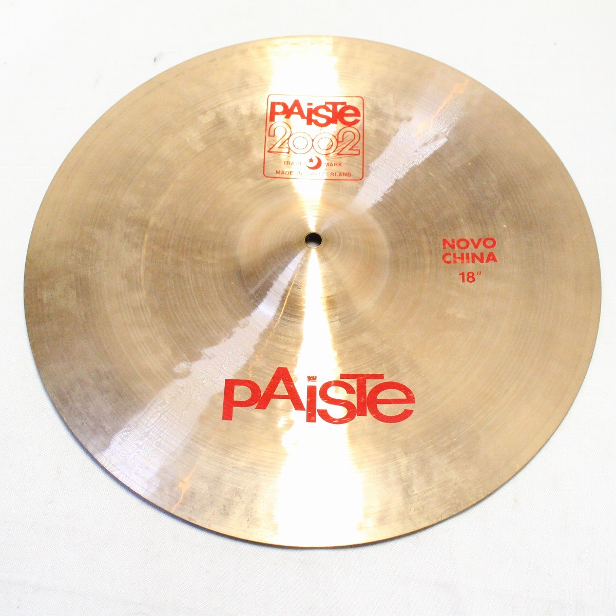 PAiSTe 2002 18インチ NOVO CHINA パイステ チャイナシンバル【池袋店