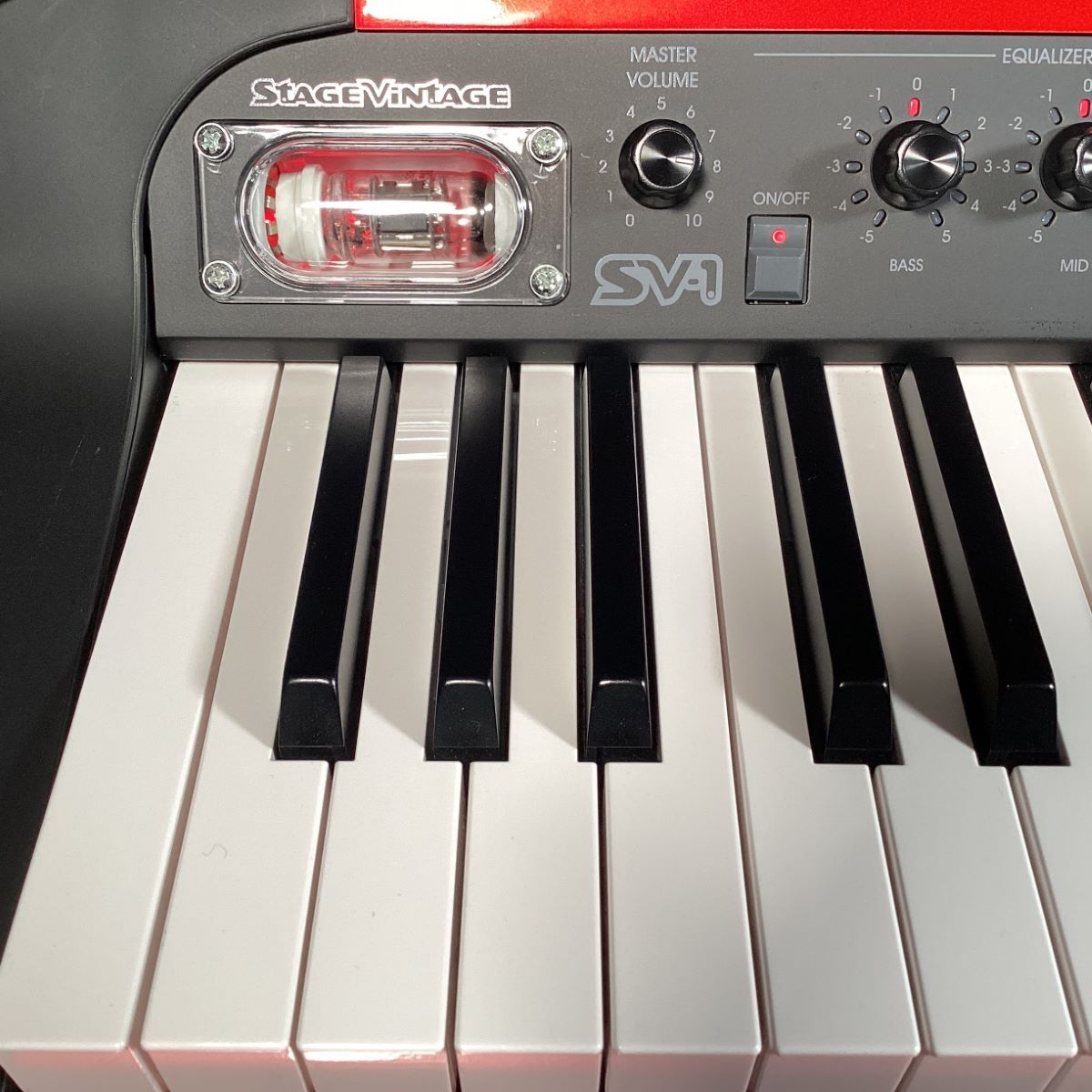 KORG SV-1 73鍵 Stage Vintage Piano Metalic Red w/Case(CB-SV1 73