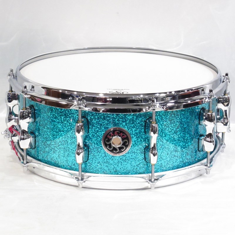 SAKAE Maple Snare Drum 14×5.5 / Turquoise Champagne [SD1455MA/M-TC