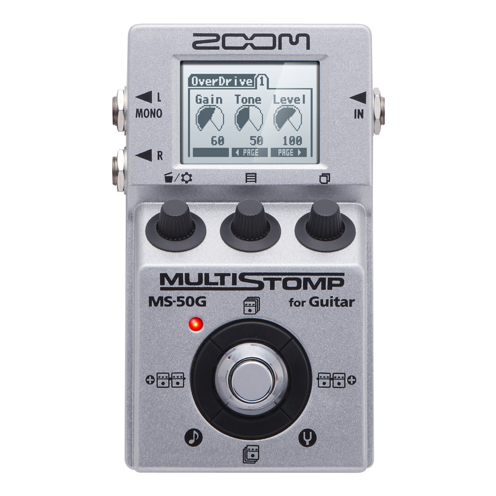 ZOOM MultiStomp MS-50G ギターエフェクター（新品/送料無料）【楽器 ...