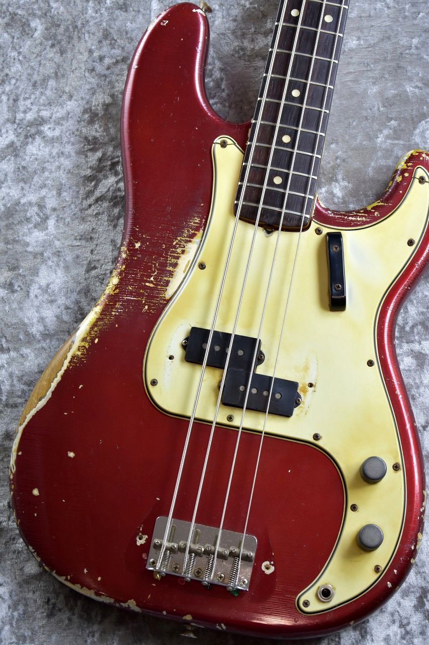 fender precision candy apple red