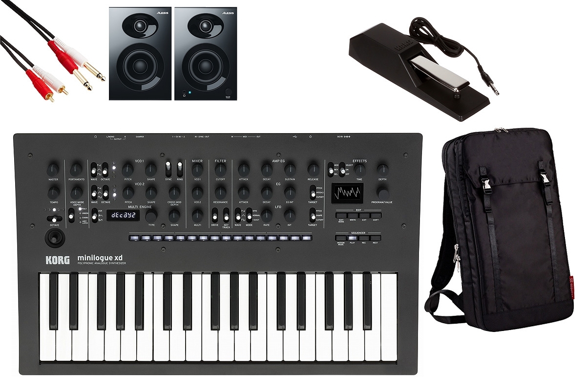 KORG minilogue xdポリフォニック・アナログ・シンセサイザー【WEBSHOP