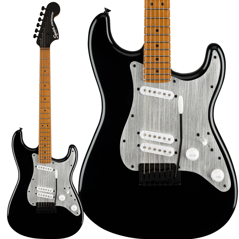 Squier by Fender CONT STRAT SP RMN Black エレキギター ストラト