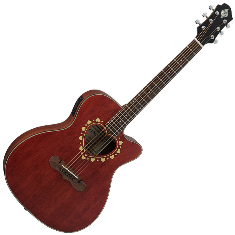 Zemaitis CAF-85HCW Faded Red エレアコギター（新品/送料無料）【楽器