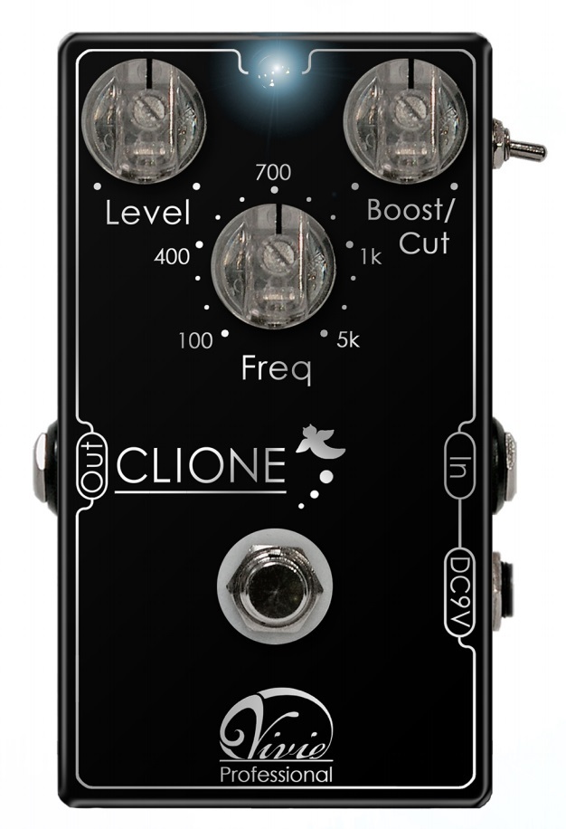 くらしを楽しむアイテム vivie clione バッファー クリーン ブースター ギター