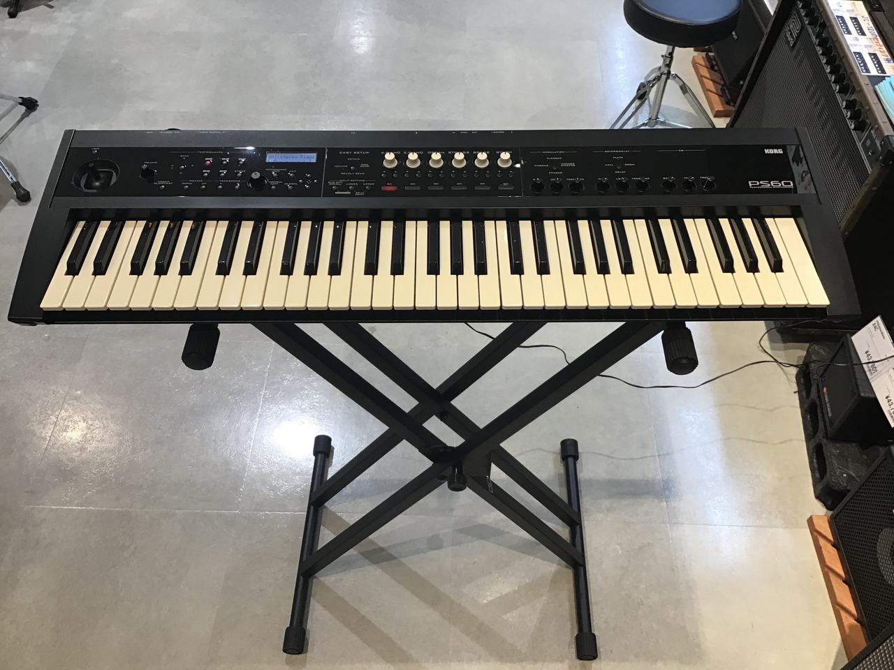 値下げしました korg シンセサイザー PS−60 キーボード - 鍵盤楽器