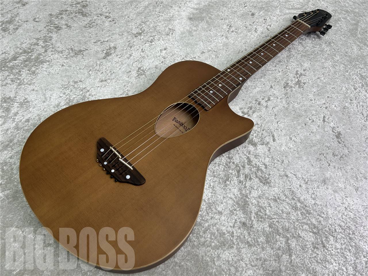 bambooinn-c 薄型アコースティックギター - 楽器