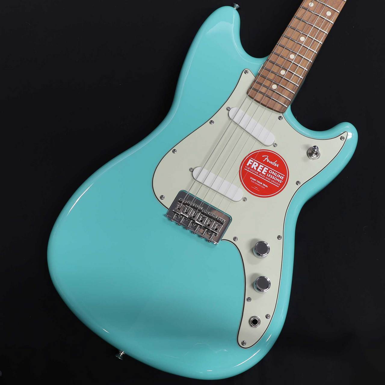 Fender Player Duo Sonic, Pau Ferro Fingerboard, Seafoam Green