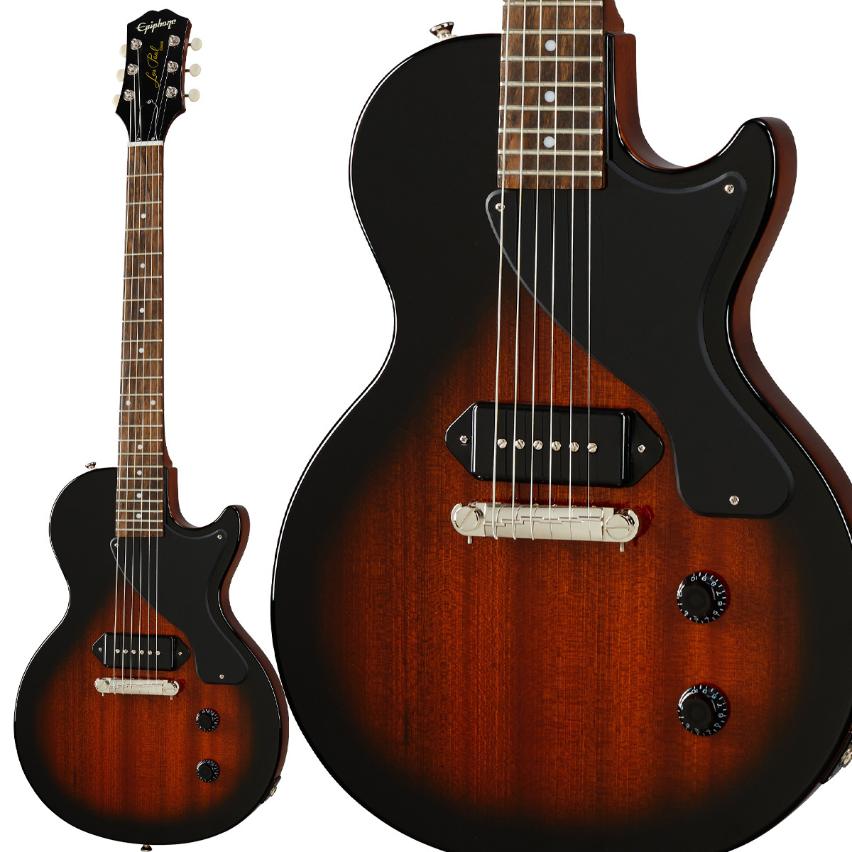 Epiphone Les Paul Junior Tobacco Burst レスポールジュニア タバコ