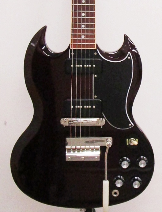 gibson sg special vibrola aged cherry