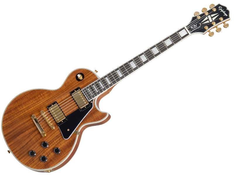 Epiphone Les Paul Custom Koa（新品特価/送料無料）【楽器検索