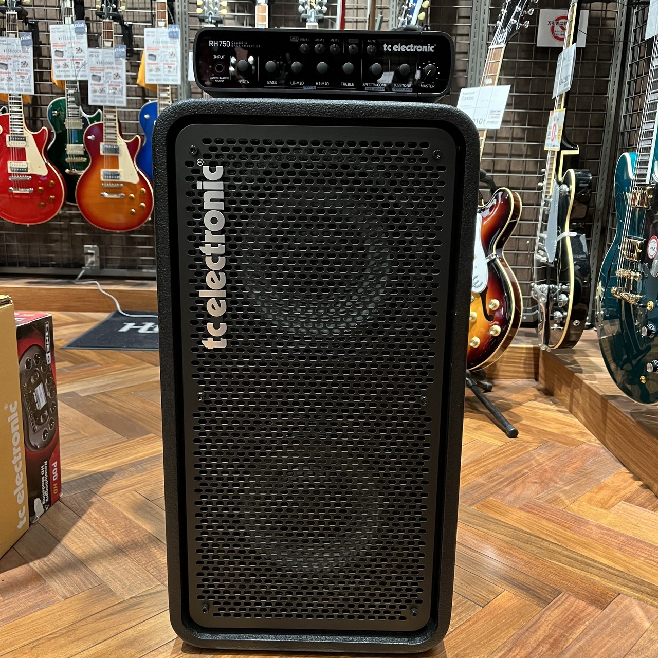 tc electronic RS210 ベース用キャビネットスピーカー TC ELECTRONIC