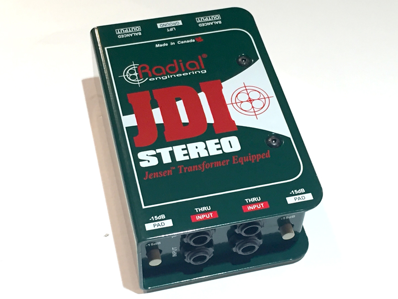 Radial JDI Stereo ≪ステレオ・パッシブDIボックス≫（新品/送料無料