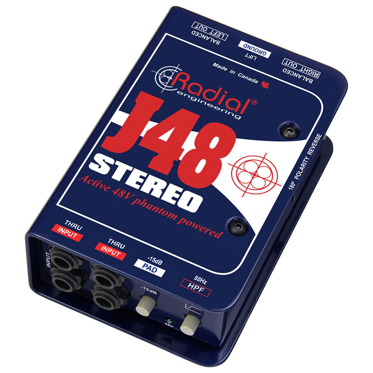 Radial J48 Stereo（新品/送料無料/並行輸入）【楽器検索デジマート】