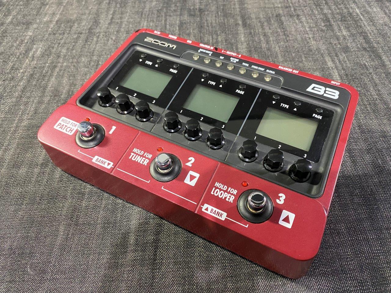 ZOOM B3（中古/送料無料）【楽器検索デジマート】