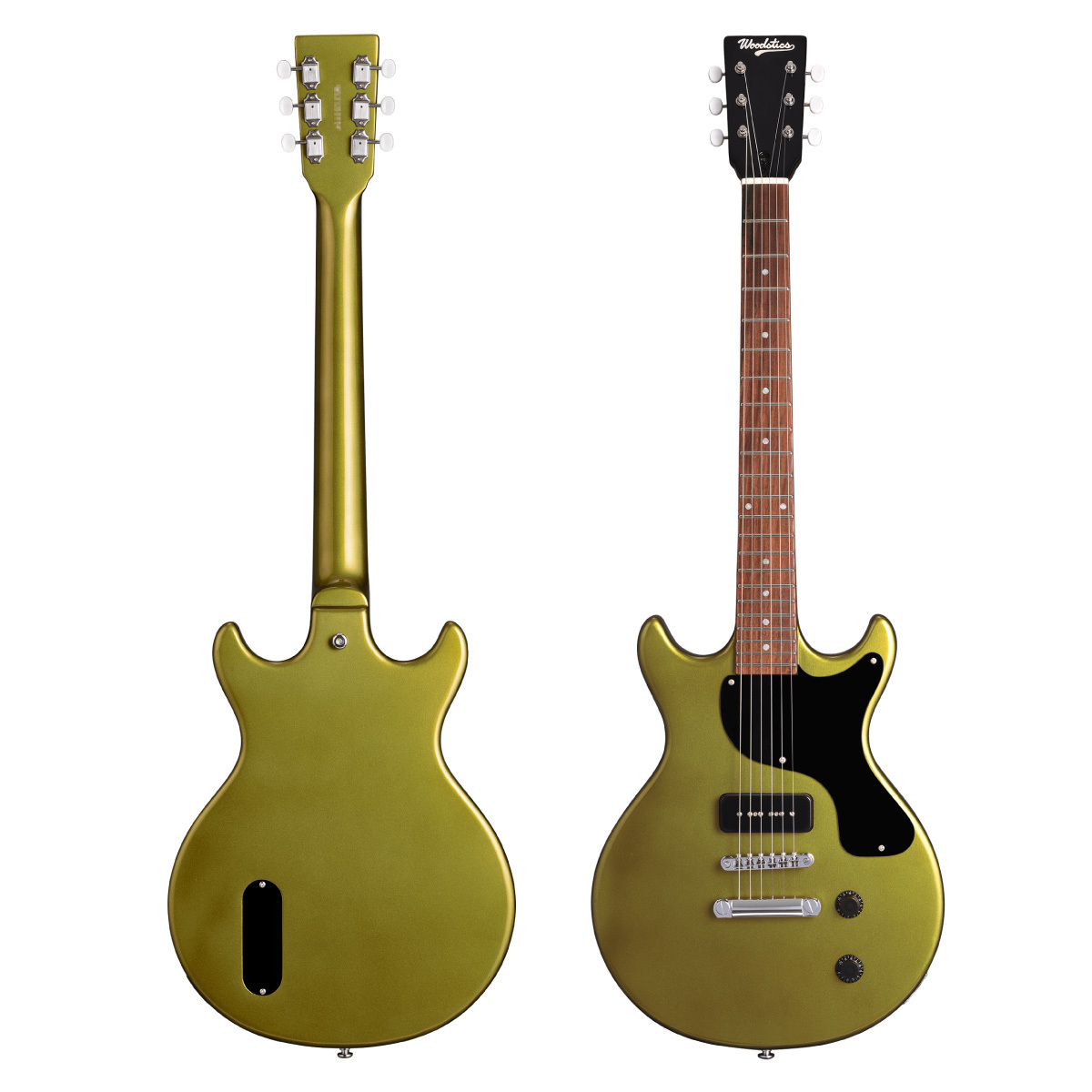 エレキギター Woodstics Guitars WS-SR-Jr Citron Green ギター