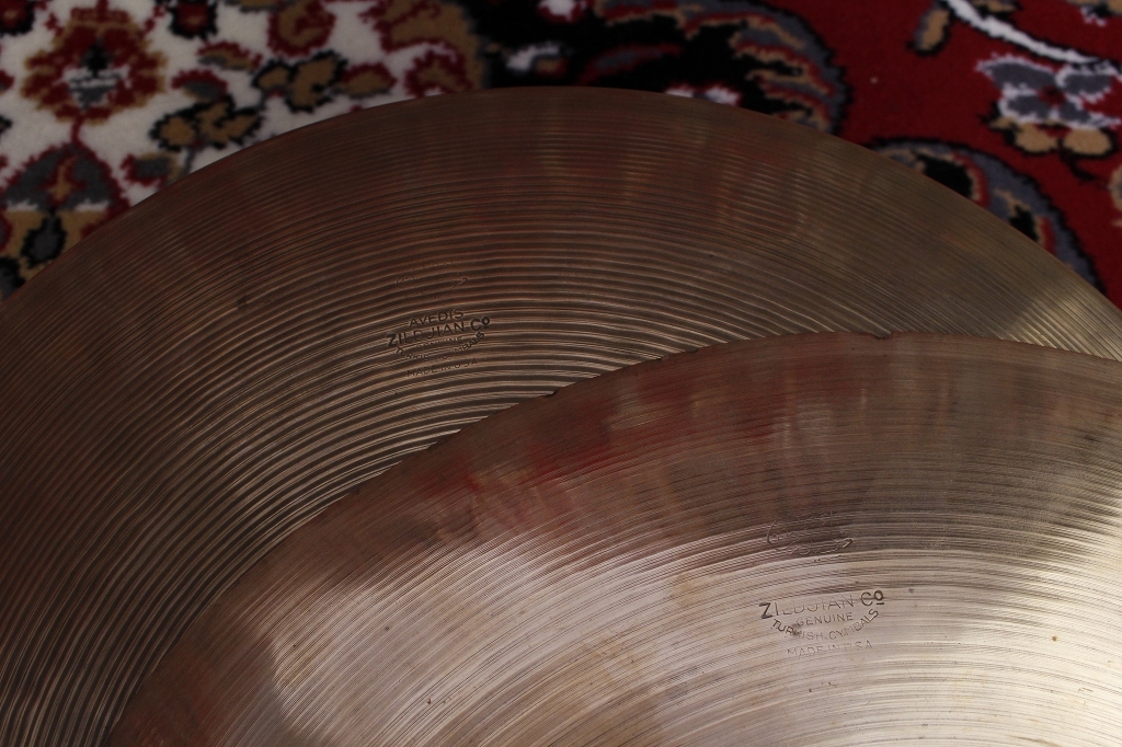 Zildjian Vintage A ハイハットペア14”（585g+1110g)（ビンテージ/送料