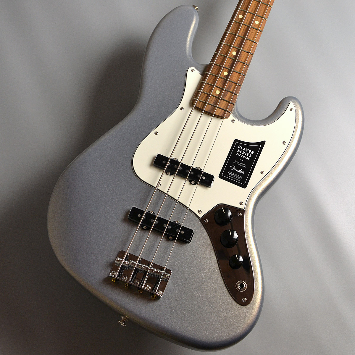 Fender Player Jazz Bass Silver（新品/送料無料）【楽器検索デジマート】