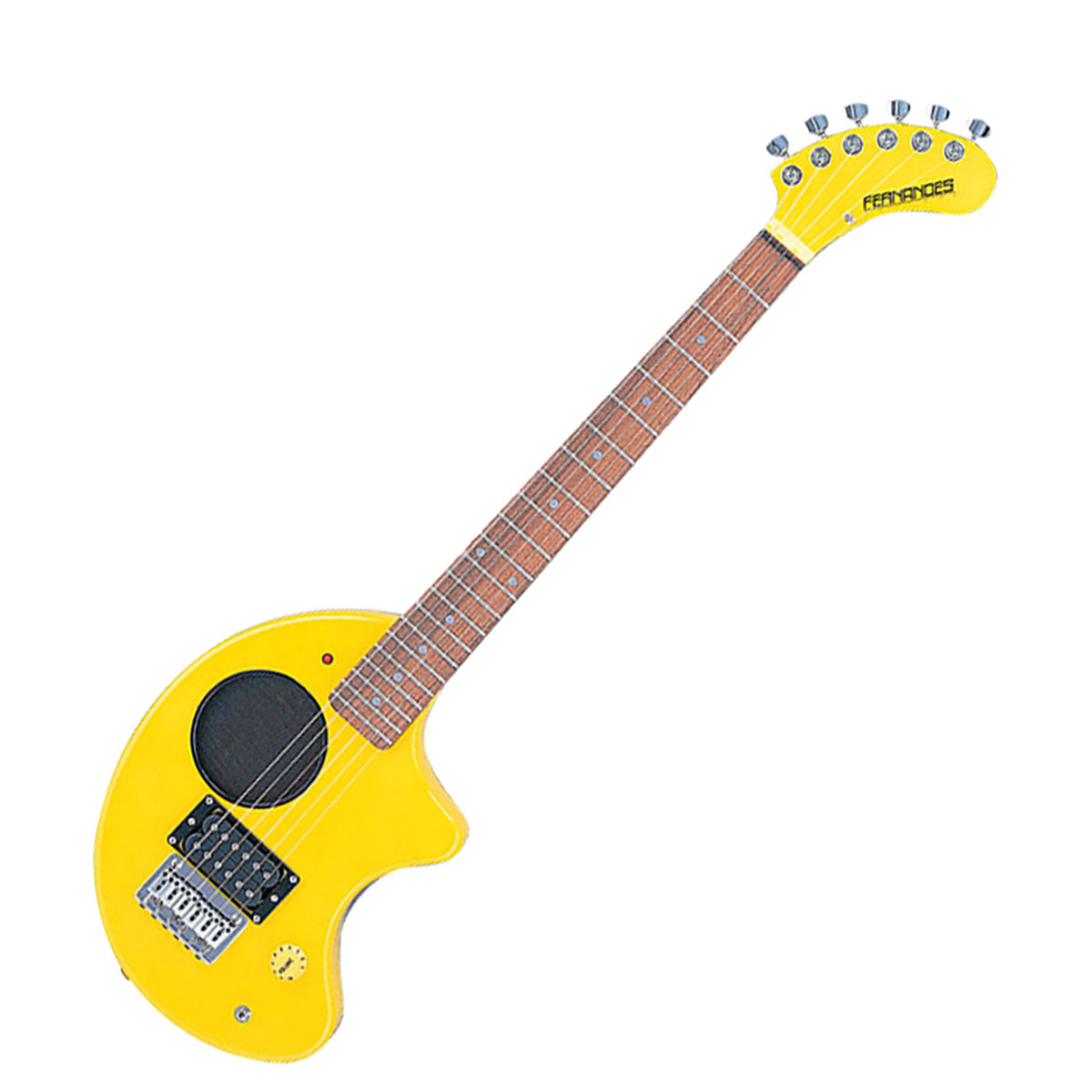 FERNANDES ZO-3 YELLOW スピーカー内蔵ミニエレキギター イエロー