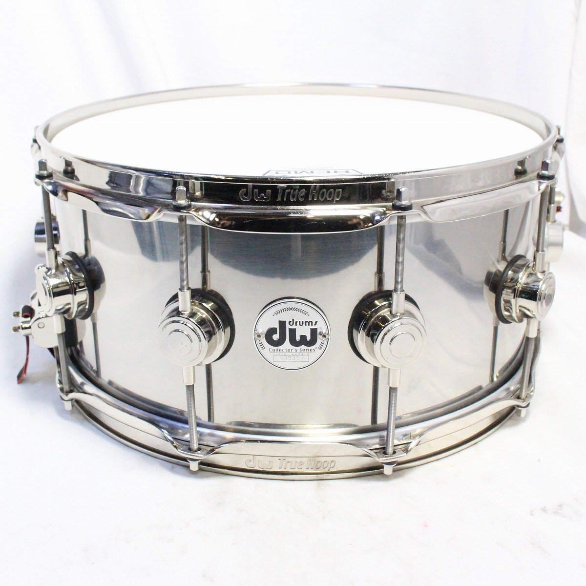 dw DW-SS1465SD 14×6.5 Collector's Metal Stainless Steel Snare