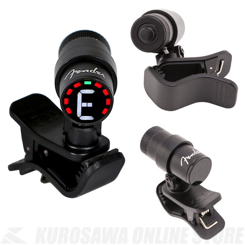 Fender Bullet Tuner, Black《クリップチューナー》（新品）【楽器検索デジマート】