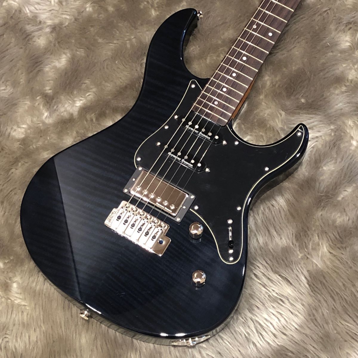 YAMAHA PACIFICA612VIIFM TBL トランスルーセントブラック（新品/送料