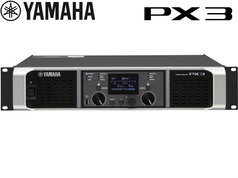 YAMAHA PX3 ◇ パワーアンプ ・300W+300W 8Ω 【ローン分割手数料0%(12