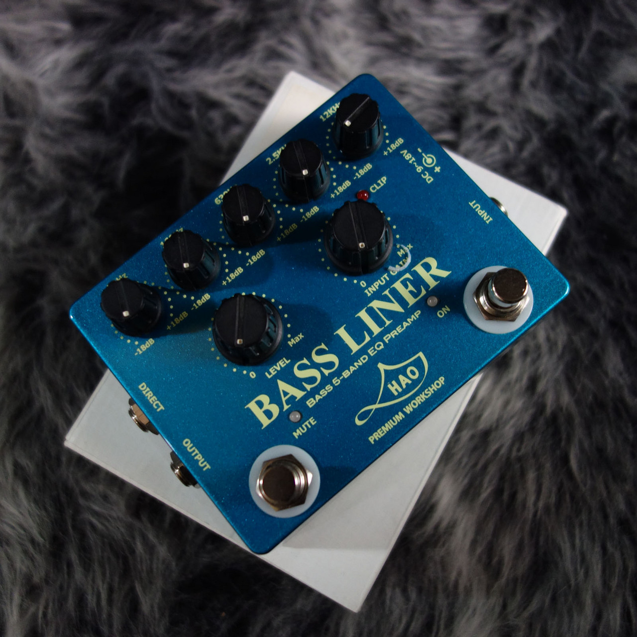 HAO BL-1 BASS LINER BASS 5-BAND EQ PREAMP ベースプリアンプ i8my1cf