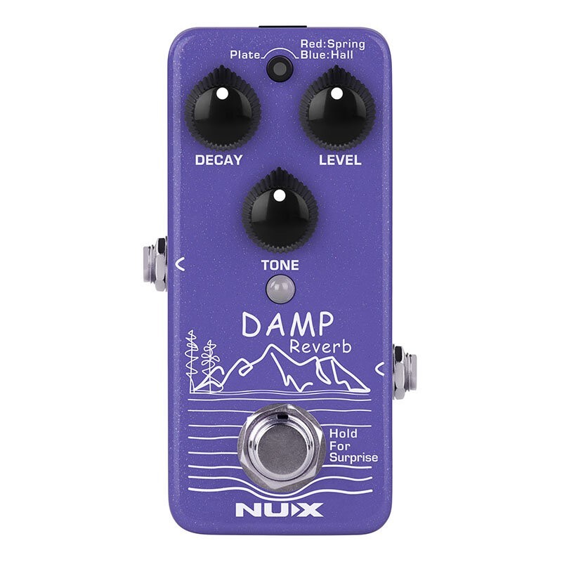 Nux Damp Reverb Nrv Reverb In A Mini Pedal